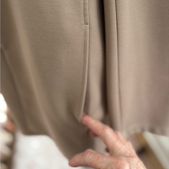 Eileen Fisher pants suit. Long jacket is PM and pants are M hemmed to 28”. - Picture 2 of 9